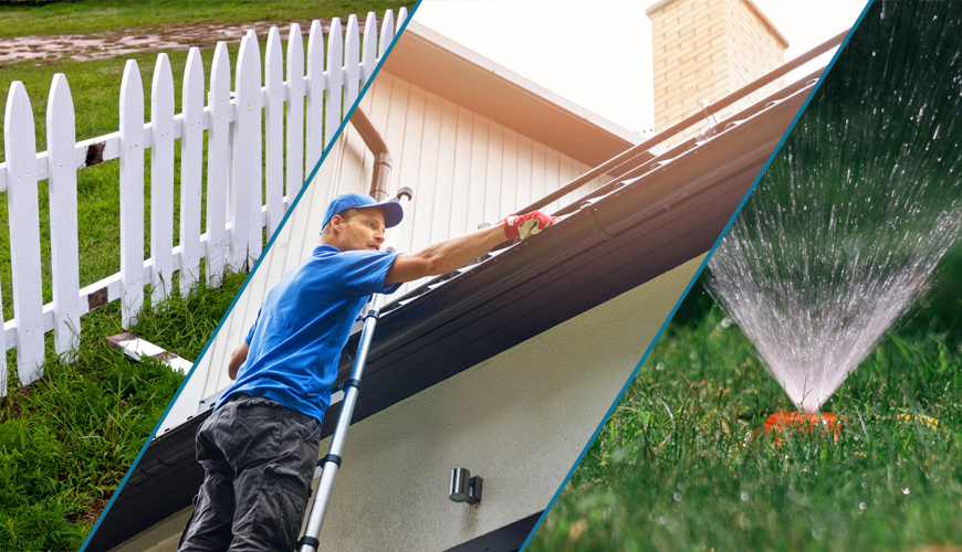 Yard cleanup and exterior property service in Sacramento